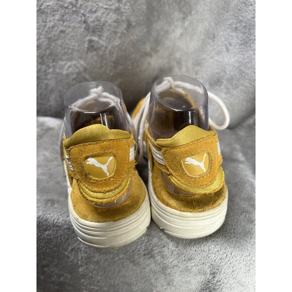 Vtg 90s PUMA Woman’s 11 Open Toe Lace Slingback Trainer Sneaker Platform Suede - Picture 4 of 9